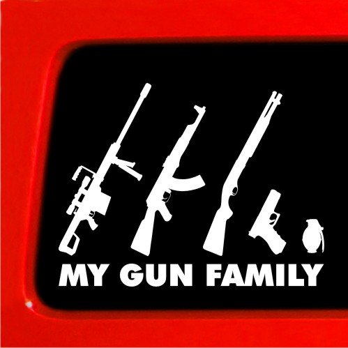 Funny Gun Family Sticker Picture For Whatsapp