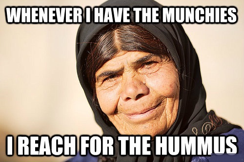 Funny I Reach For The Hummus Image