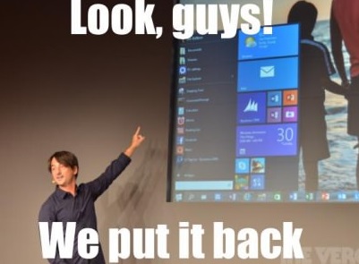 Funny Look Guys We Put It Back Funny Microsoft Image