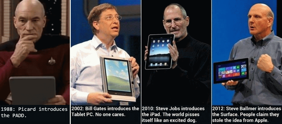 Funny Microsoft Tablet Image