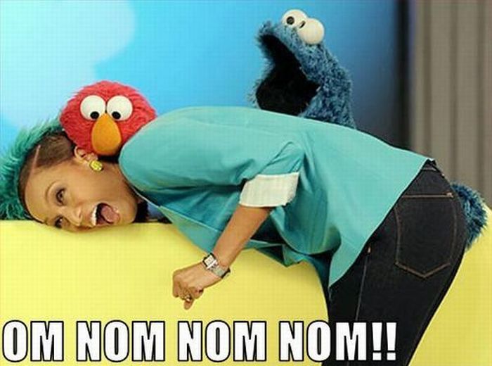 Funny NOM NOM NOM Muppets Photo