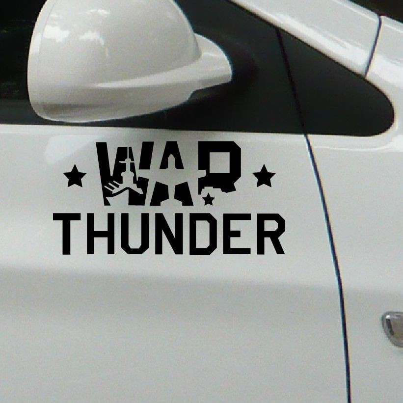 Funny War Thunder Sticker For Car