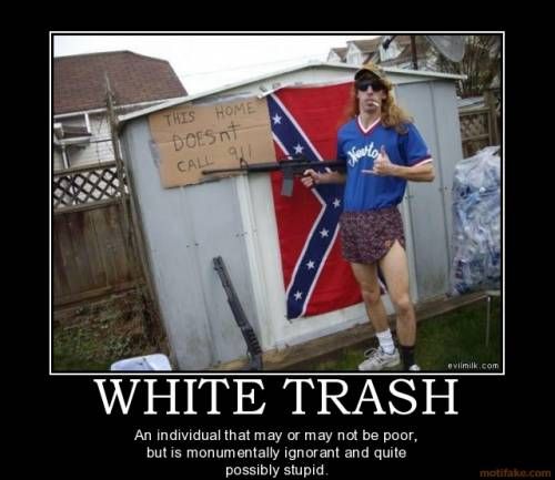 Funny White Trash Picture