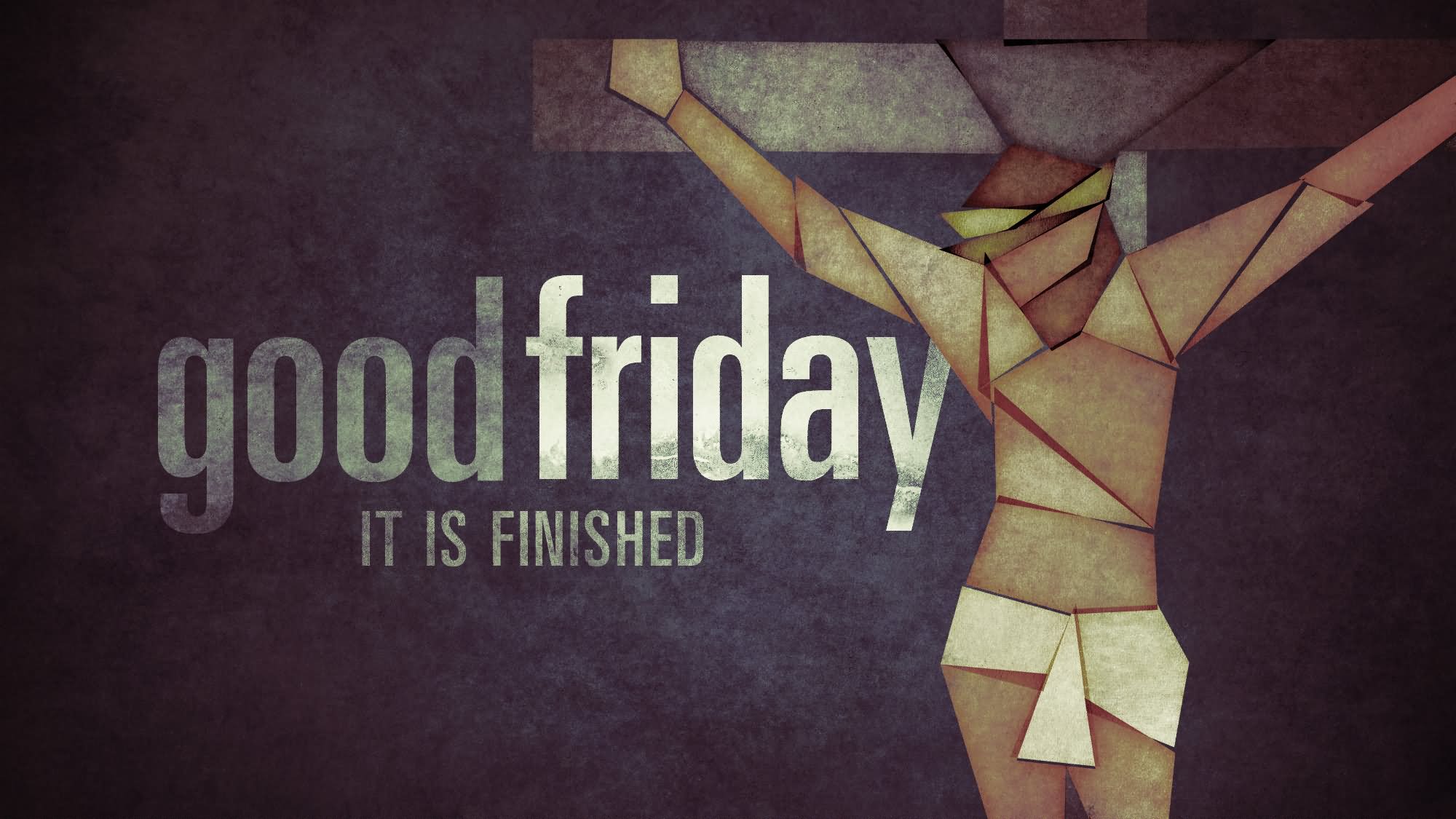 Good Friday It Is Finished Clipart