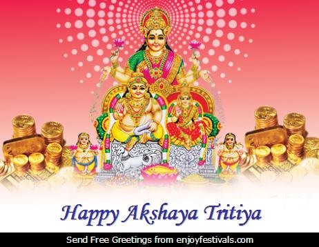 Happy Akshaya Tritiya Greetings Image