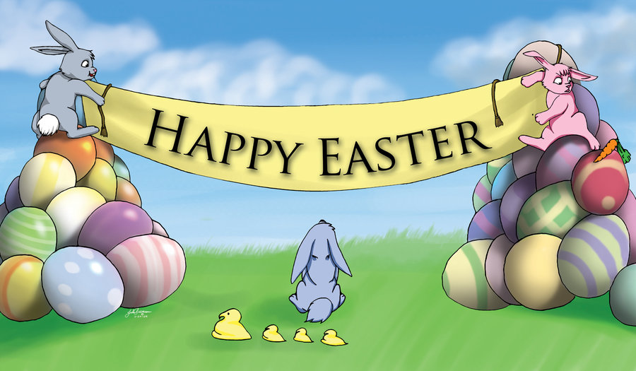 Happy Easter Banner Photo