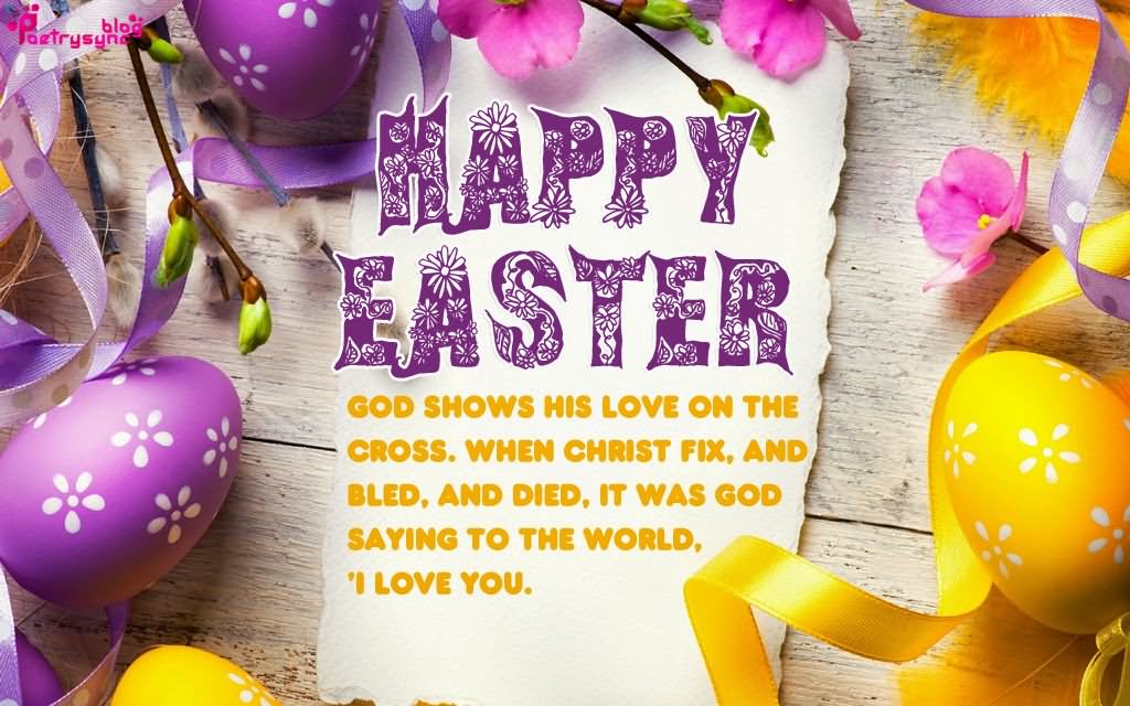 Happy Easter Beautiful Greeting Card