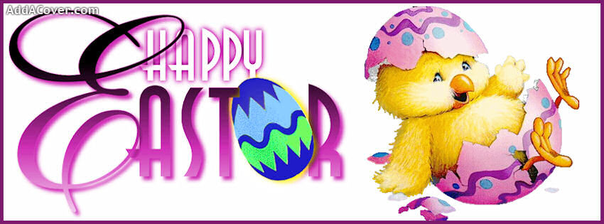 Happy Easter Facebook Cover Image