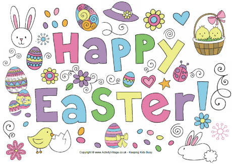 Happy Easter Greeting Ecard