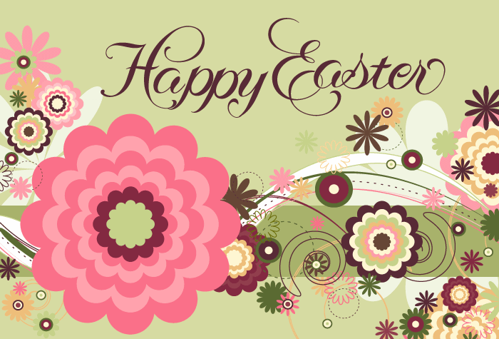 Happy Easter Greetings Card Image