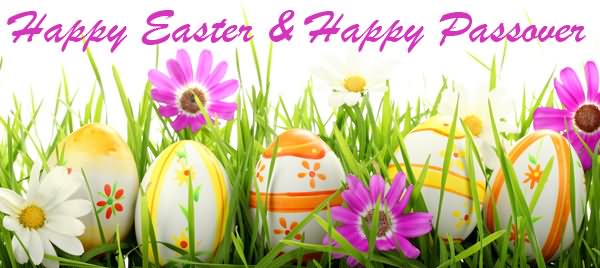 Happy Easter & Happy Passover Banner Image
