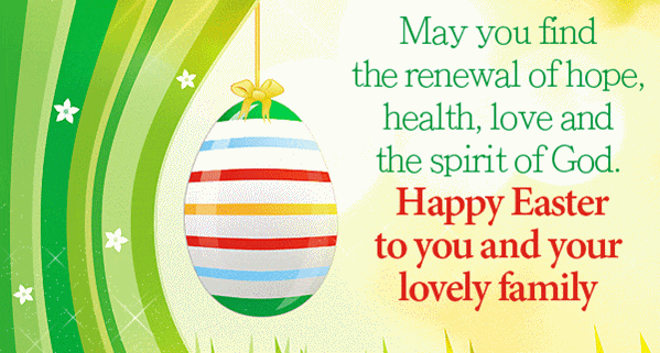 Happy Easter To You And Your Lovely Family