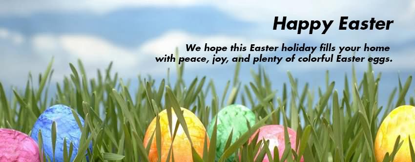 Happy Easter Wishes Banner