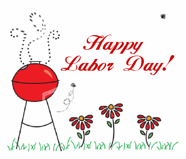 Happy Labour Day Animated Clipart