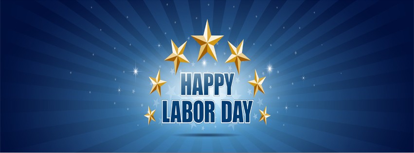 Happy Labour Day Facebook Cover Clipart Picture