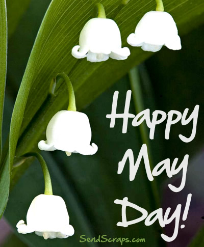 Happy May Day Flowers Picture