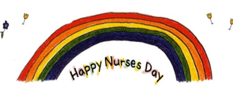 Happy Nurses Day Rainbow Picture