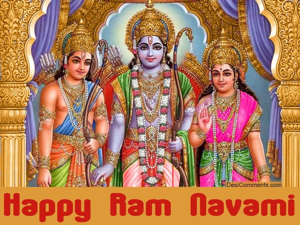 Happy Ram Navami Greetings Image