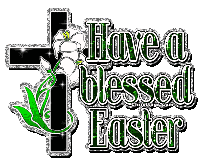 Have A Blessed Easter Glitter