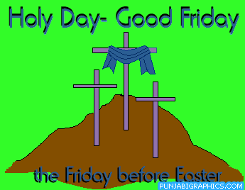 Holy Day Good Friday Animated Clipart