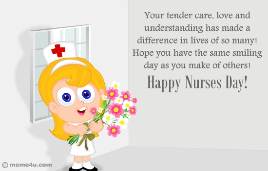 Hope You Have The Same Smiling Day As You Make Of Others Happy Nurses Day