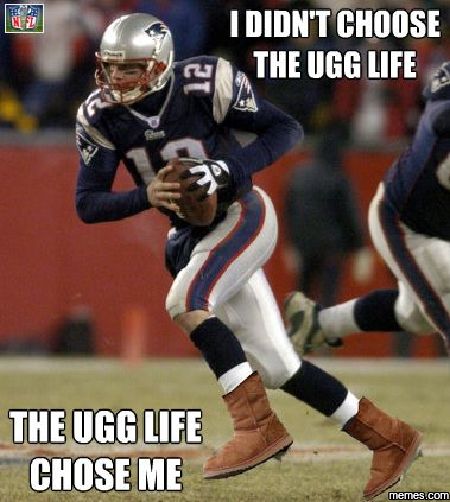 I Didn't Choose The Ugg Life Funny Rugbee Sports Humor Image