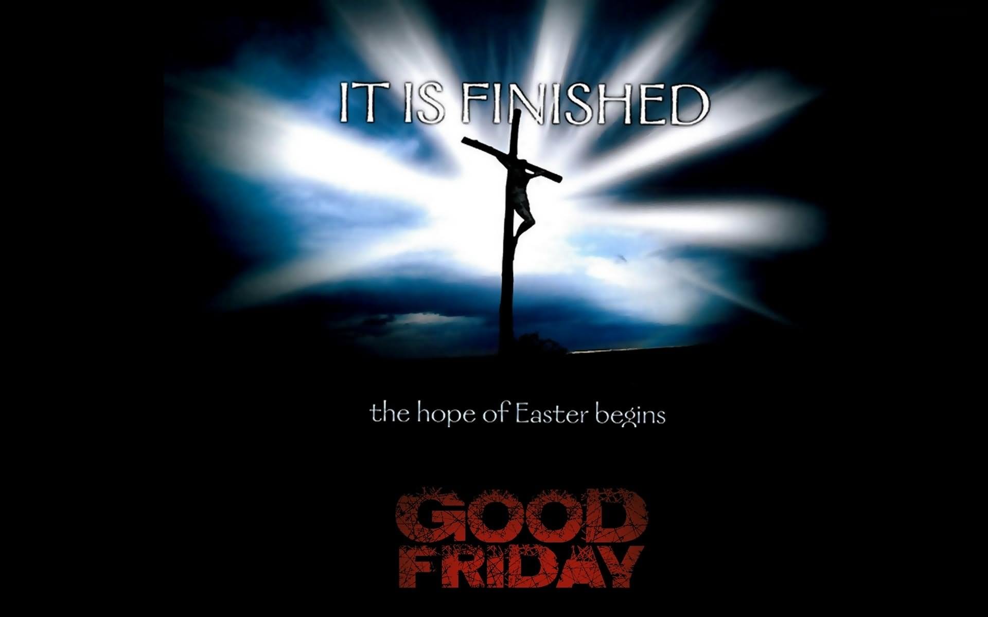 It Is Finished Good Friday