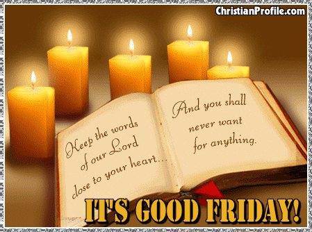 Its Good Friday Animated Clipart
