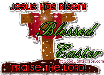 Jesus Has Risen Blessed Easter Praise The Lord Glitter