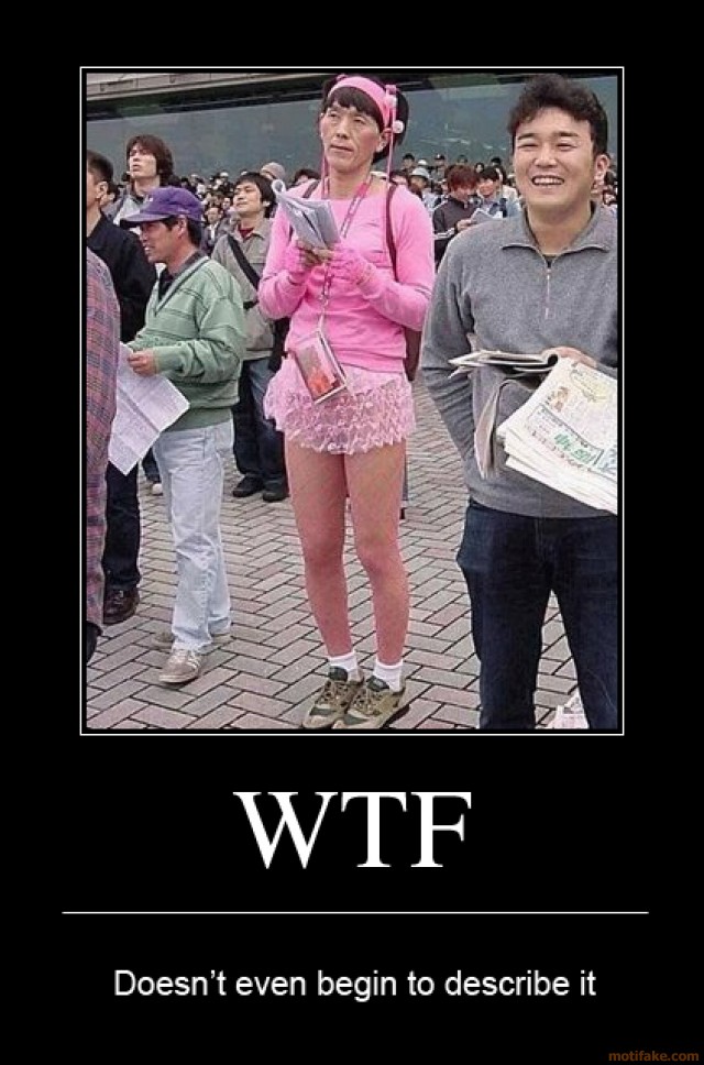 Man In Girl Dress Funny Wtf Picture