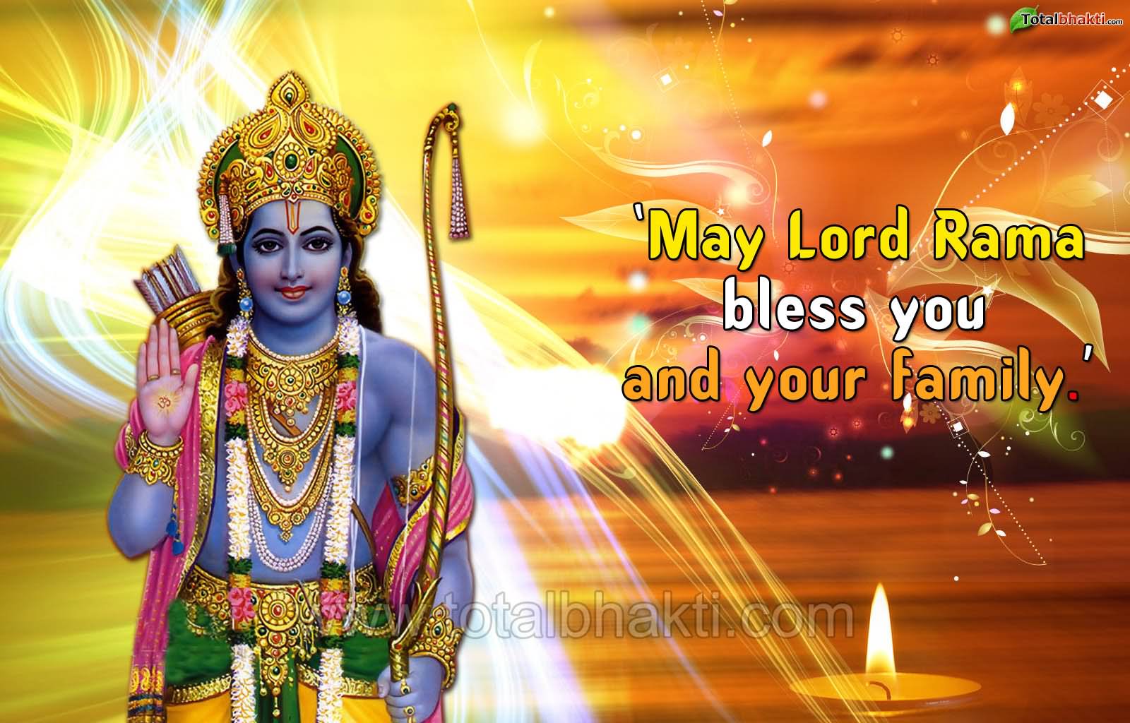 May Lord Rama Bless You And Your Family