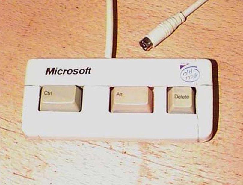 Microsoft Funny Keyboard Image