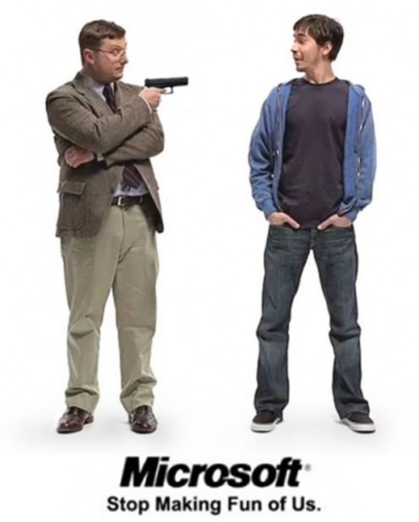 Microsoft Stop Making Fun Of Us Funny Picture