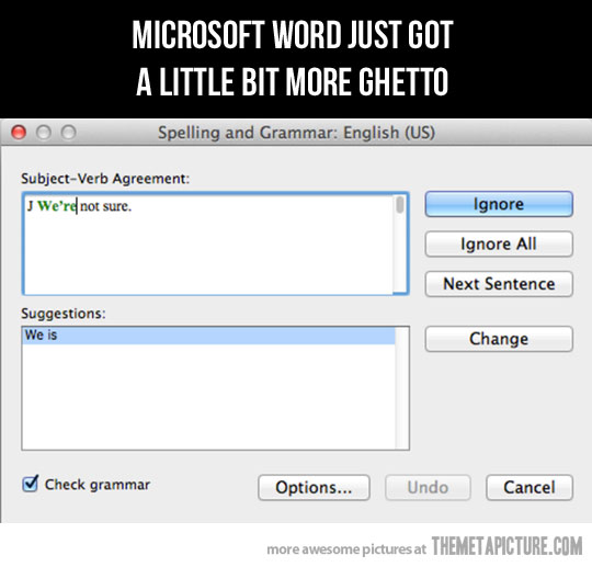 Microsoft Word Just Got A Little Bit More Gettho Funny Picture