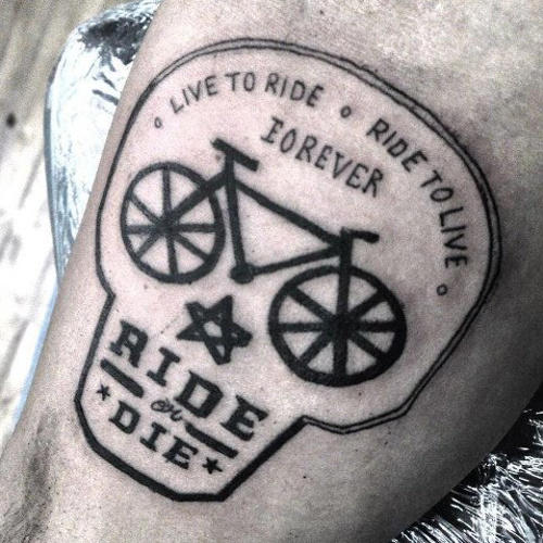40 Cool Mountain Bike Tattoos