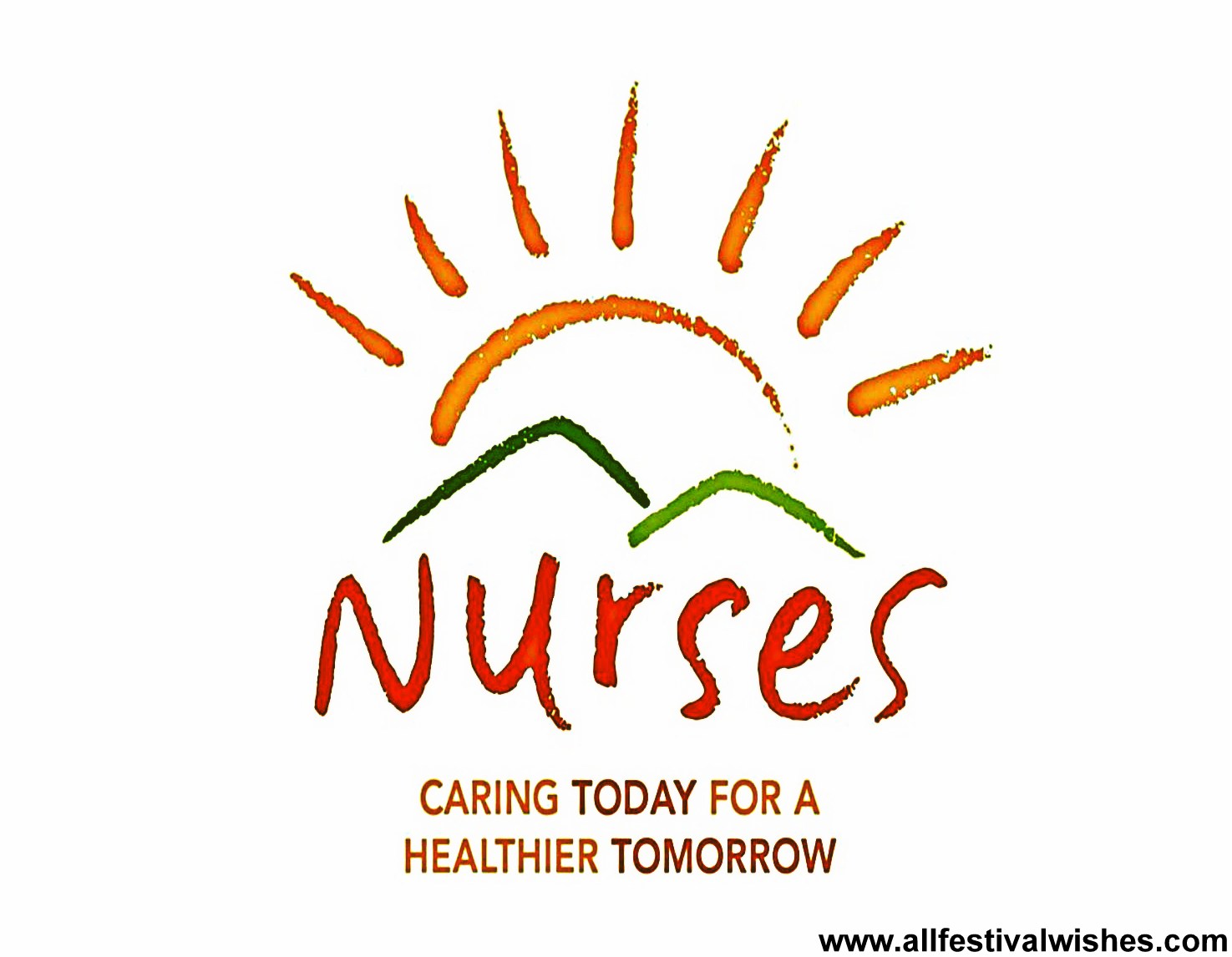 Nurses Caring Today For A Healthier Tomorrow Happy Nurses Day Picture