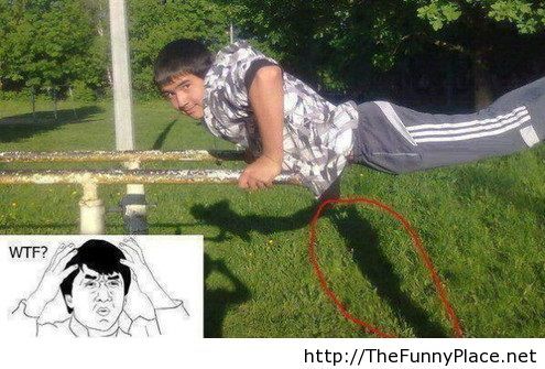 Push Up Fail Funny Wtf Picture For Whatsapp
