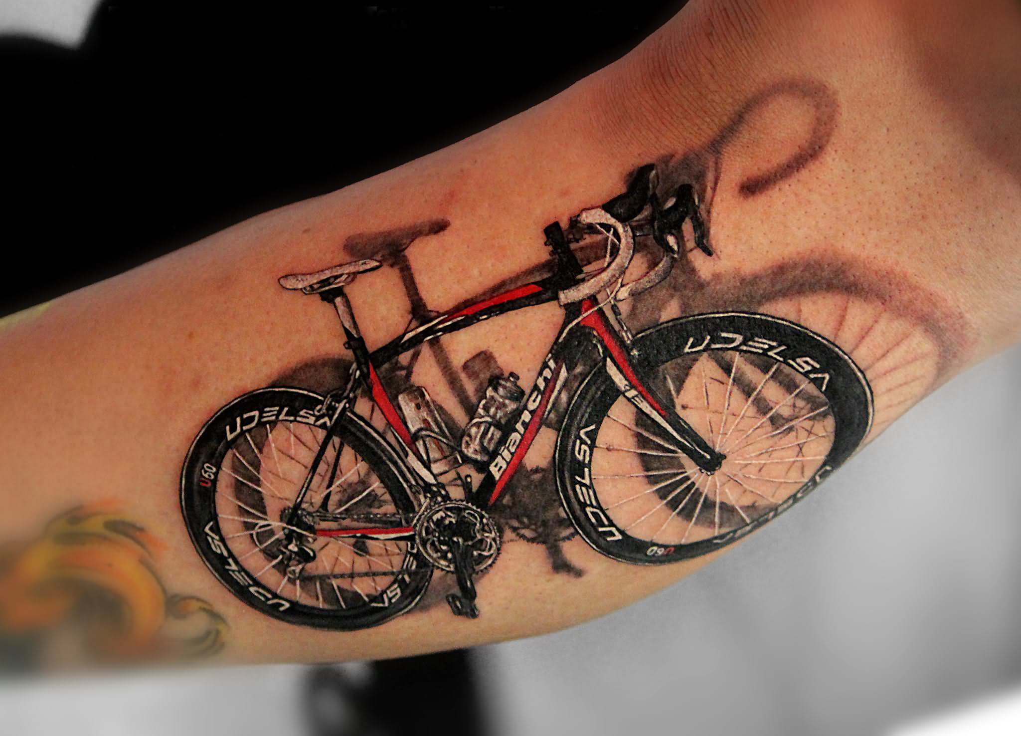 40+ Cool Mountain Bike Tattoos