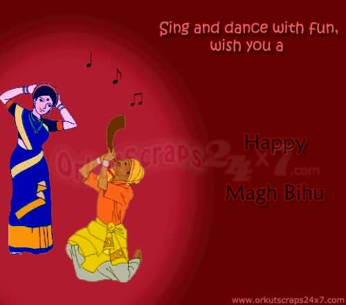 Sing And Dance With Fun Wish You Magh Bihu