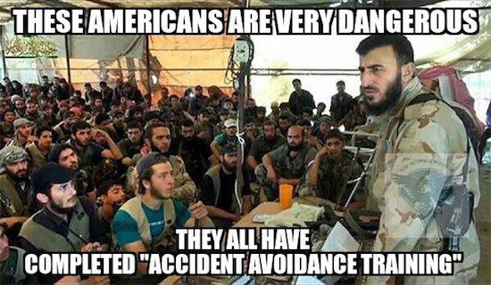 These Americans Are Very Dangerous Funny Picture