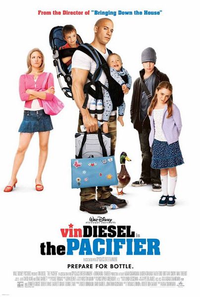 Vin Diesel The Pacifier Funny Movie Image