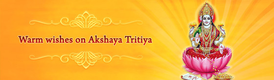 Warm Wishes On Akshaya Tritiya Header Image