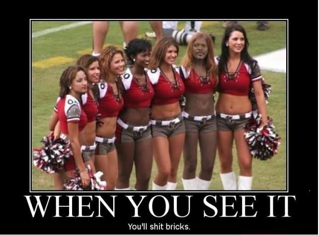 When You See It Funny Wtf Cheer Leaders Image