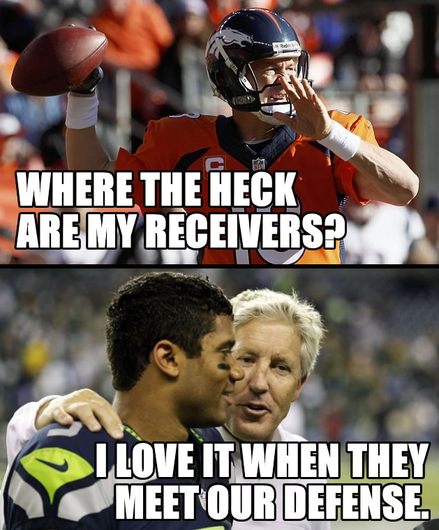 Where The Heck Are My Receivers Funny Sports Humor Meme Image