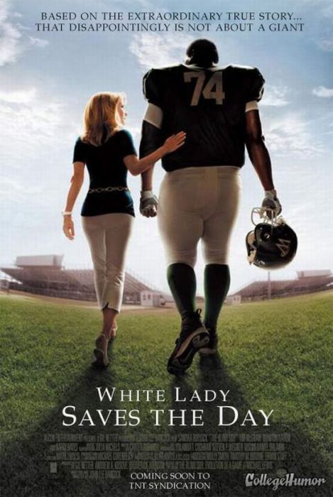 White Lady Saves The Day Funny Movie Image