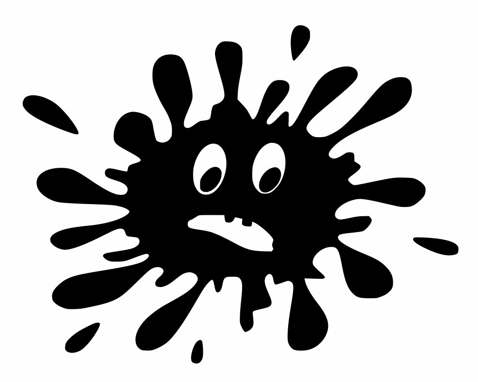 Windshield Bug Splat Funny Sticker Image