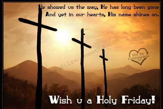 Wish You A Holy Friday