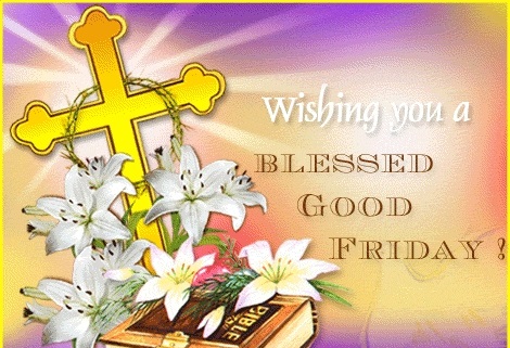 Wishing You A Blessed Good Friday Clipart