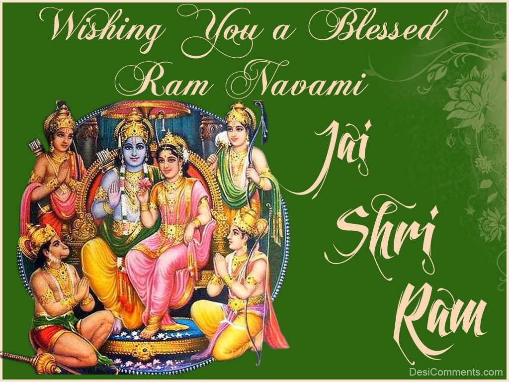 Wishing You A Blessed Ram Navami Jai Shri Ram