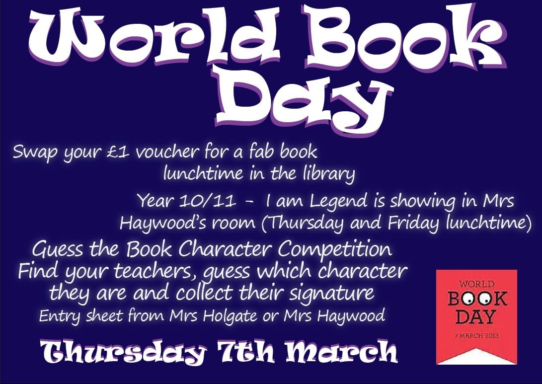 World Book Day 2016 Picture
